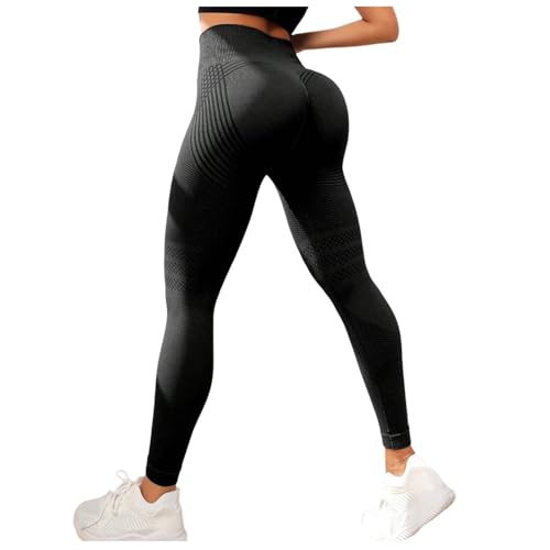 LBECLEY Anti Cellulite Leggings for Women High Waisted Butt Scrunch Legging Workout...