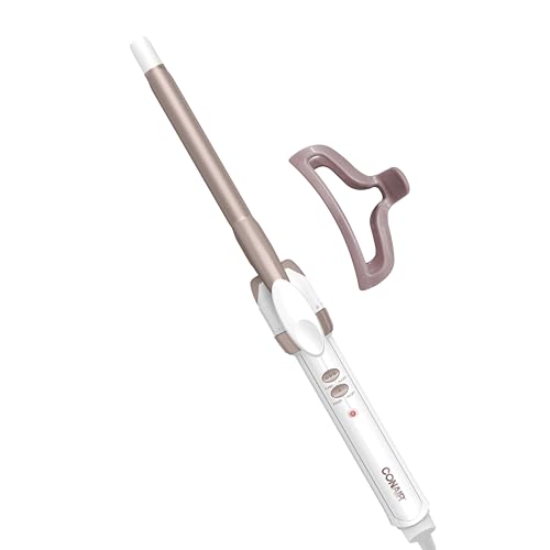 Conair Double Ceramic 1/2-Inch Curling Iron with Bonus Claw Clip, 1/2-Inch Barrel...