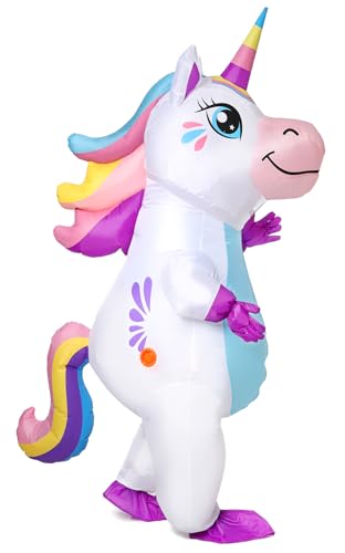 Gootus Inflatable Unicorn Costume for Adult - Funny Halloween Inflatable Costumes for...
