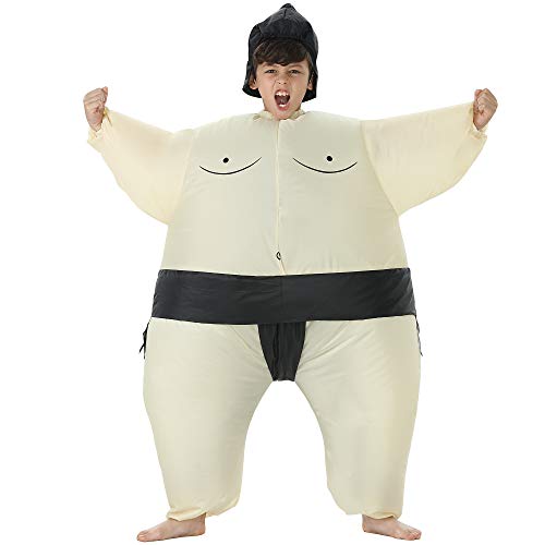 TOLOCO Inflatable Costume for Kids, Sumo Wrestler Inflatable, Sumo Costume,...