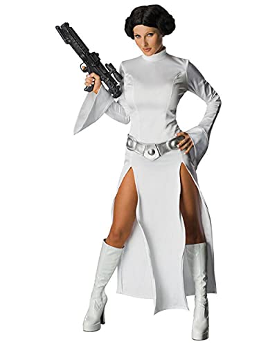 Rubie's womens Star Wars Princess Leia and Wig Women s Costume, White, Large US