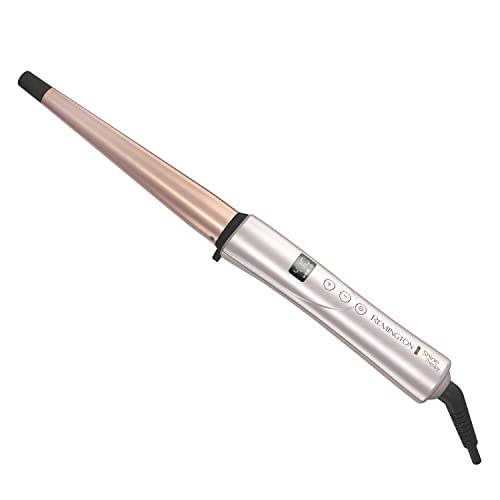 Remington Shine Therapy Argan Oil & Keratin Infused ½-1 Inch Tapered Curling Wand...