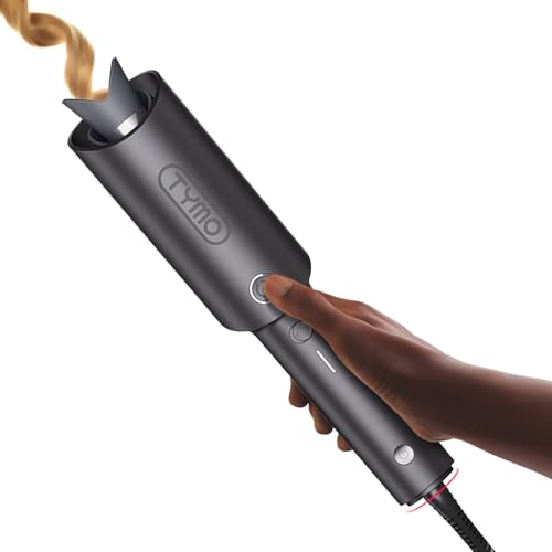 TYMO Automatic Rotating Curling Iron - TYMO CURLPRO Beach Waves Curling Wand,...