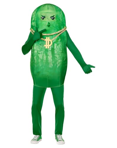 Spirit Halloween Fortnite Youth Big Dill Costume, Officially Licensed, Video Game...
