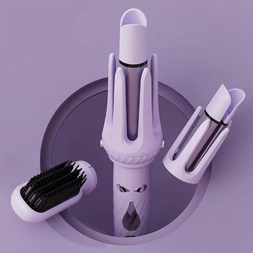 CHIKYO 3 in 1 Multifunctional Hot Tool, Automatic Curling Irons with 2 Ceramic...