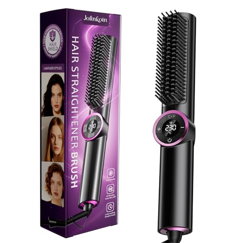 Negative Ionic Curling & Straightening Brush with 16 Temps