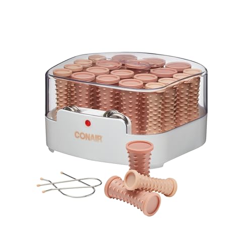 Conair Double Ceramic Hot Rollers for Long, Medium, and All Hair - Hair Curler - Hair...