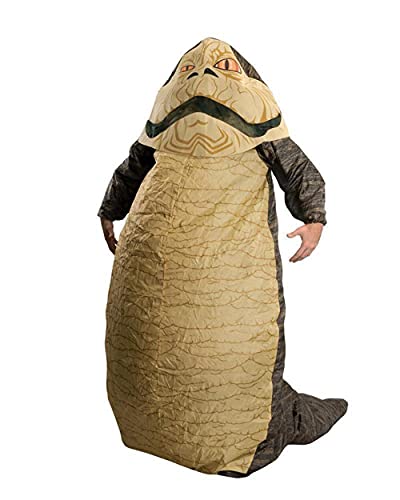 Rubie's mens Jabba the Hut Costume, Brown, One Size US
