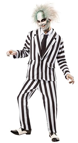Rubies Beetlejuice: Beetlejuice Costume for Adults, Men's XL