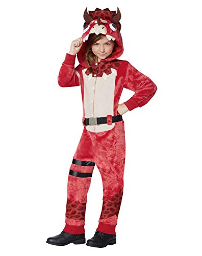 Girls Fortnite Plush Tricera Ops Costume | Officially Licensed