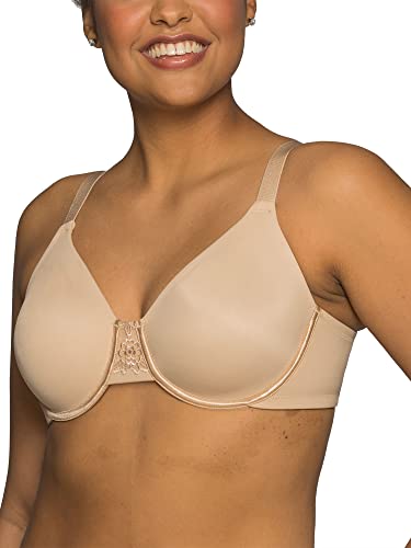 Vanity Fair Women's Plus Size Beauty Back Smoothing Minimizer Bra, Damask Neutral,...