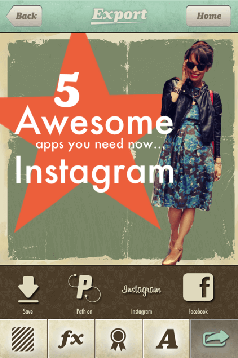5 awesome apps instagram