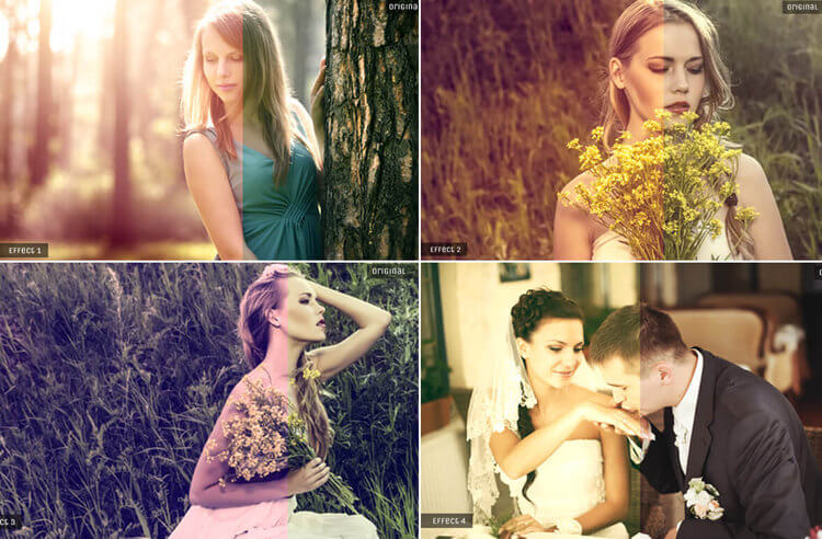 Photoshop Actions Examples