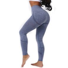 Womens Yoga Anti-Cellulite Leggings Butt Lift Exercise Workout Elastic Pants Trousers