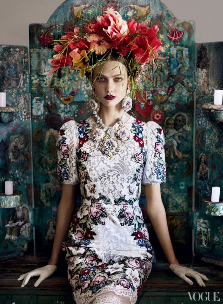 editorial spread vogue