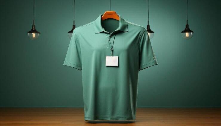 Fashionable men clothing hanging in a modern boutique generated by artificial intelligence